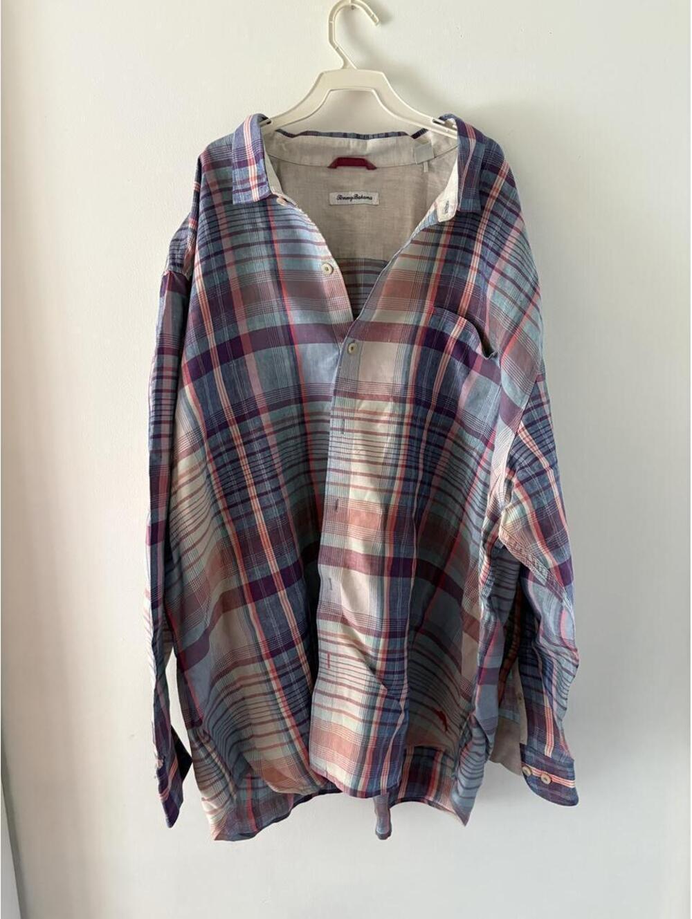 Tommy Bahama Men's Multi and Blue Shirt